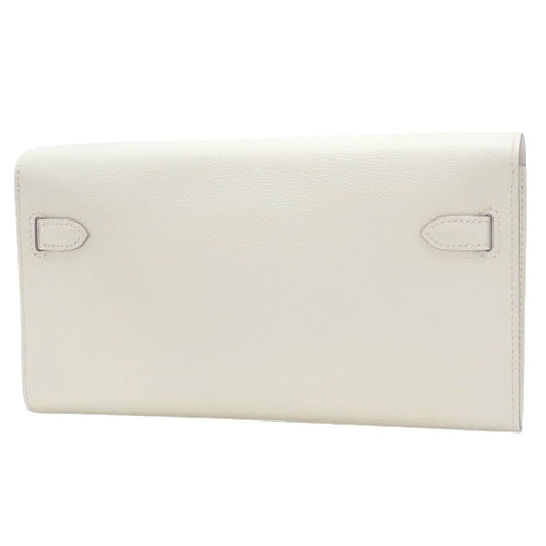 Kelly To Go Wallet, Evercolor, Palladium Hardware, Beton, B Stamp