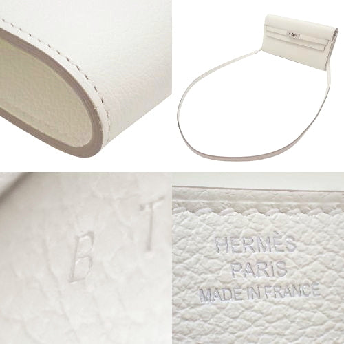 Kelly To Go 钱包，Evercolor，钯金配件，Beton，B Stamp