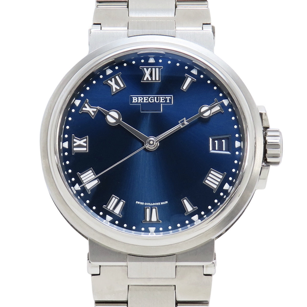 [Warranty Included] 5517TI/Y1/TZ0 Marine 5517 Titanium Automatic Blue