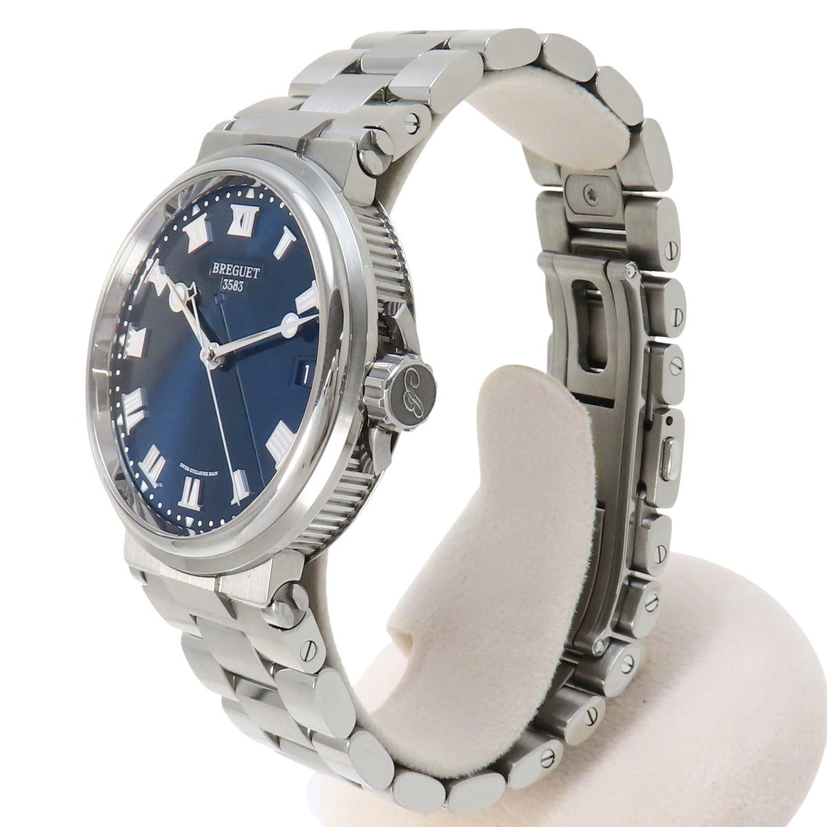 [保修在内] 5517TI/Y1/TZ0 Marine 5517 钛金自动蓝色
