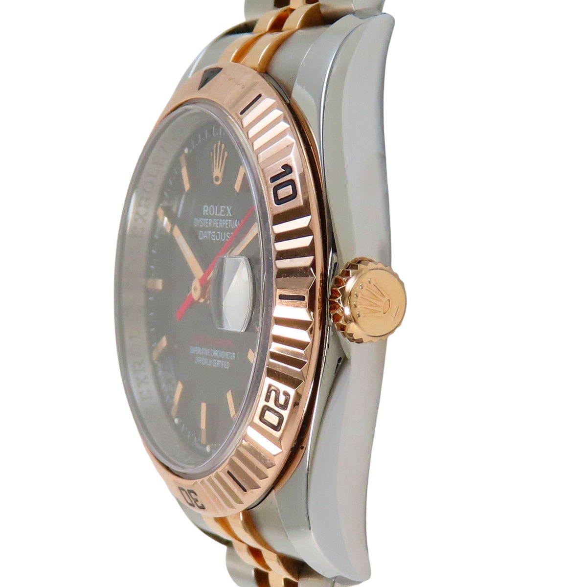 116261 日志型腕表 Turnograph PG/SS F系列 自动上链 黑色