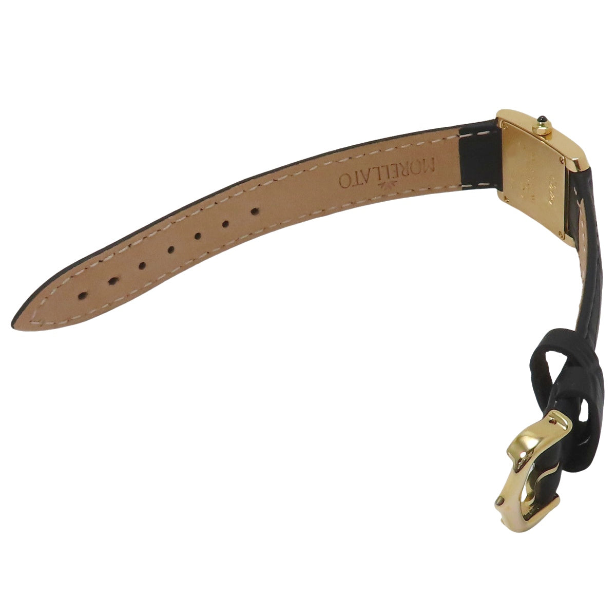 Tank Française SM W5000256 YG/皮革石英白