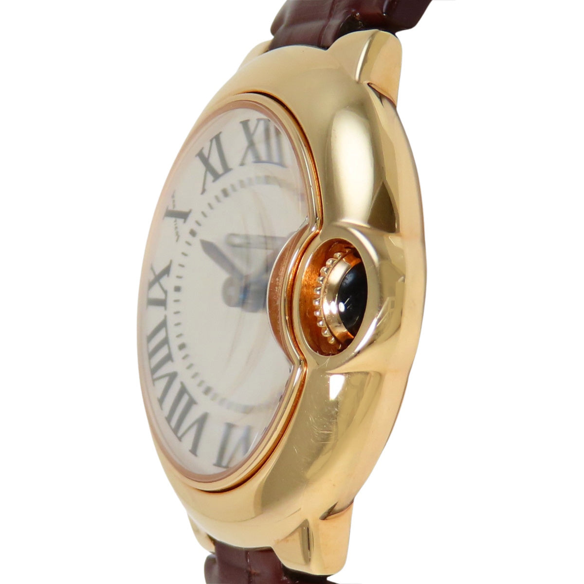 WGBB0007 蓝气球28毫米 玫瑰金/皮革 石英 白色