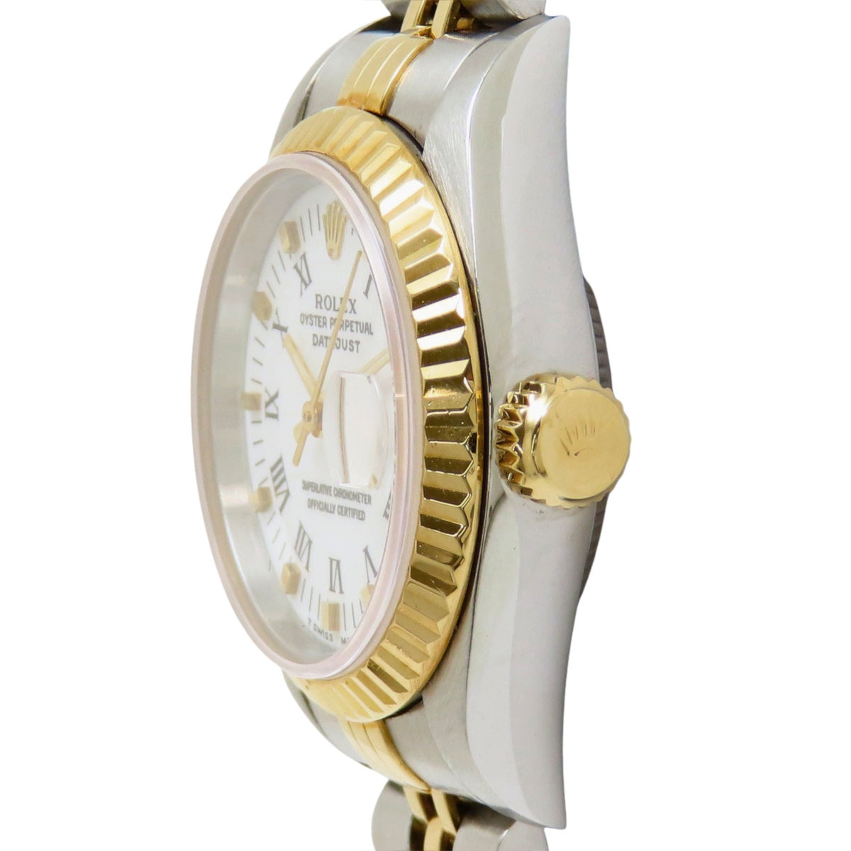 [保修期] 69173 Datejust YG/SS T 系列 (1996) 自动上链 白色