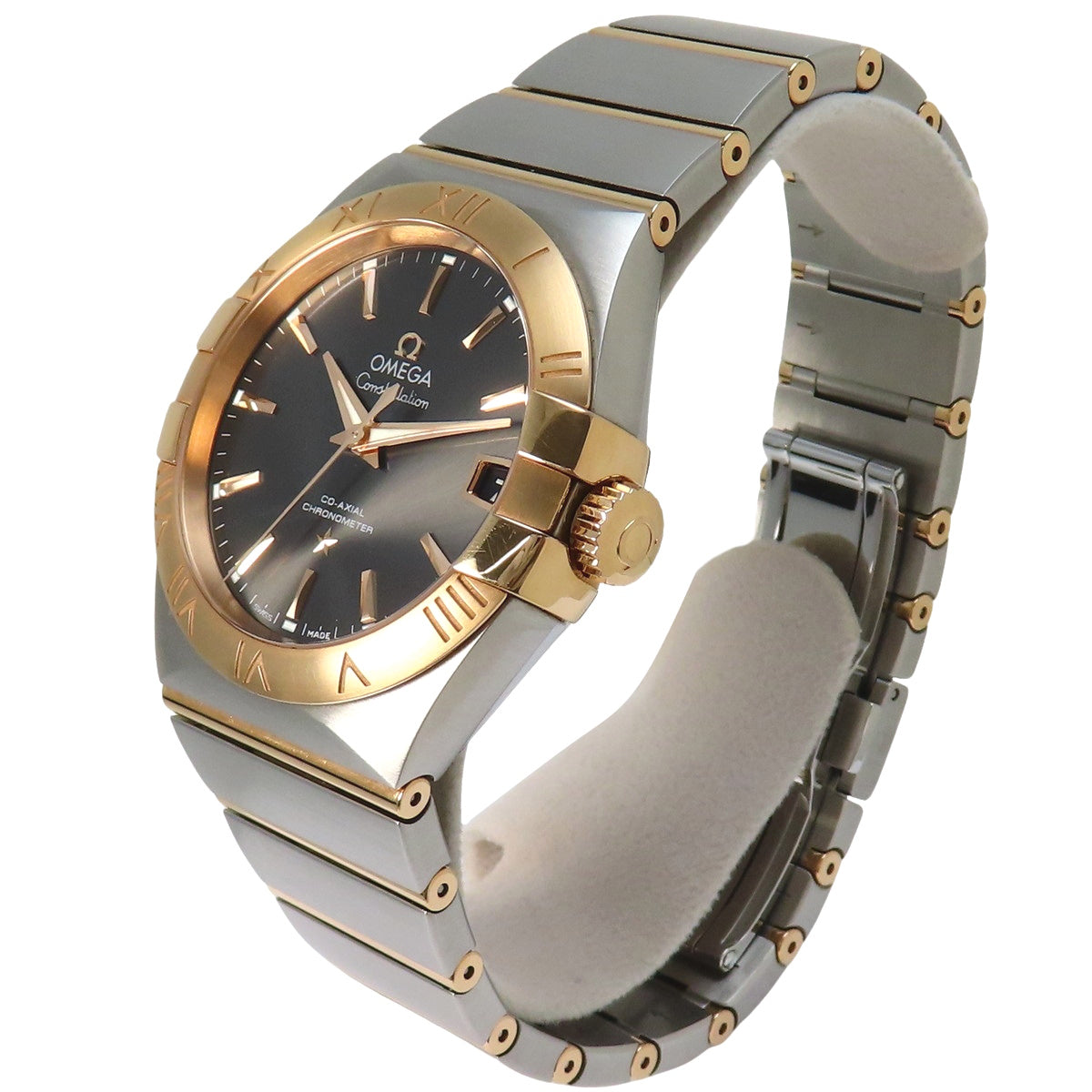 [2023 Warranty] 123.20.38.21.06.002 Constellation Co-Axial PG/SS Automatic Metallic