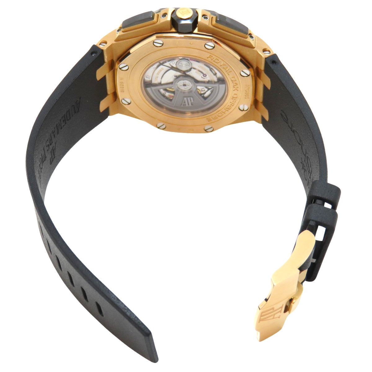 皇家橡树离岸型计时腕表 26401RO.OO.A002CA.01PG/橡胶 自动上链 黑色