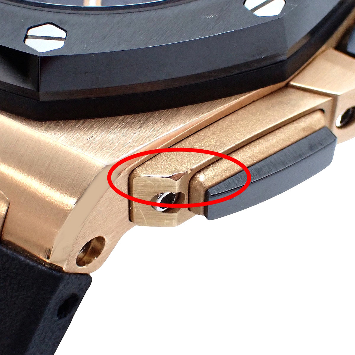 皇家橡树离岸型计时腕表 26401RO.OO.A002CA.01PG/橡胶 自动上链 黑色