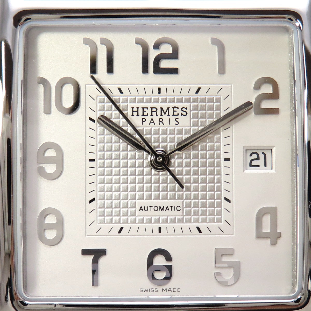 Cape Cod机械CD6.710不锈钢/皮革白色自动男士腕表