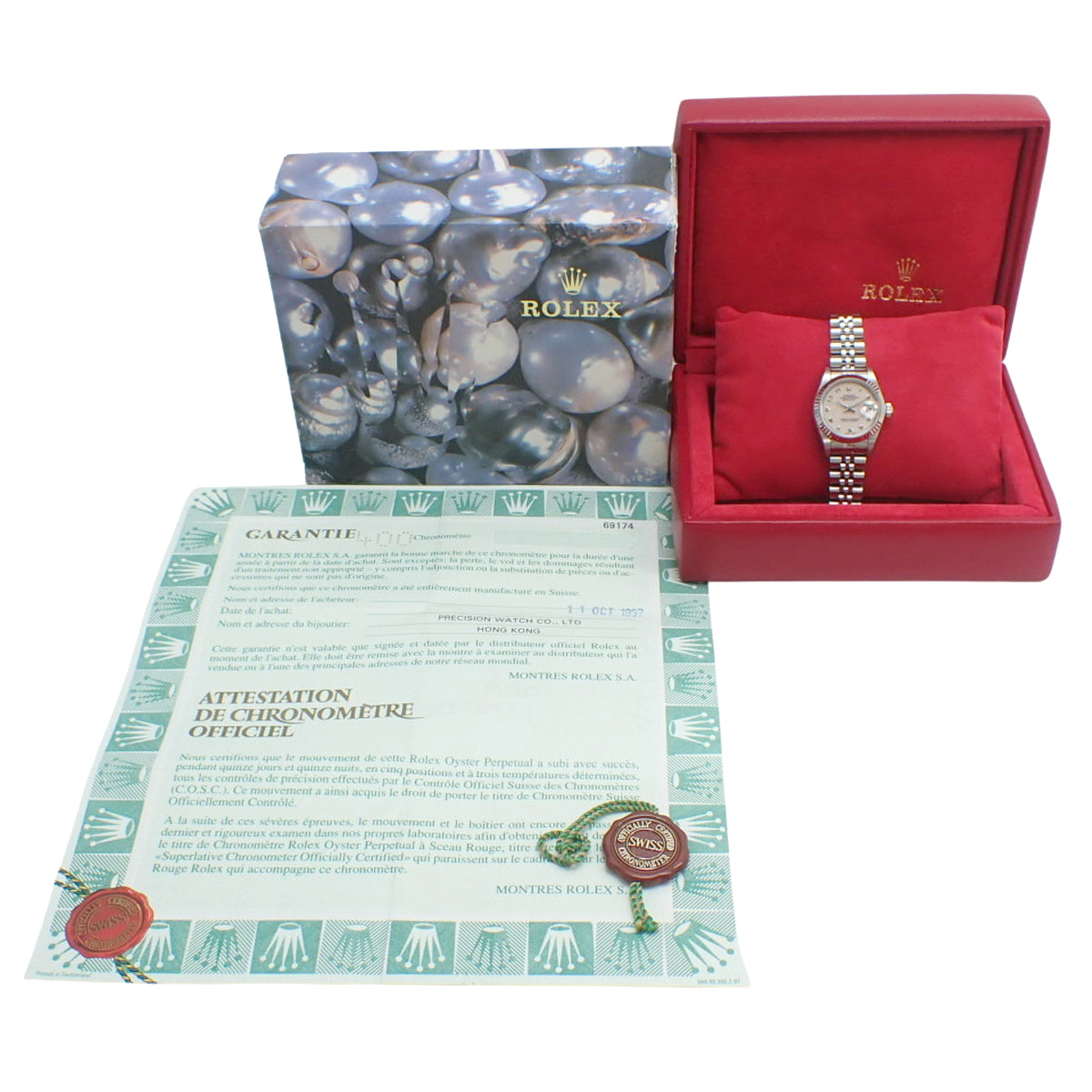 69174 Datejust WG/SS T-series Automatic Beige