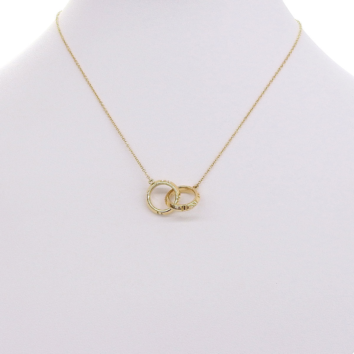 互锁项链 18K黄金 YG