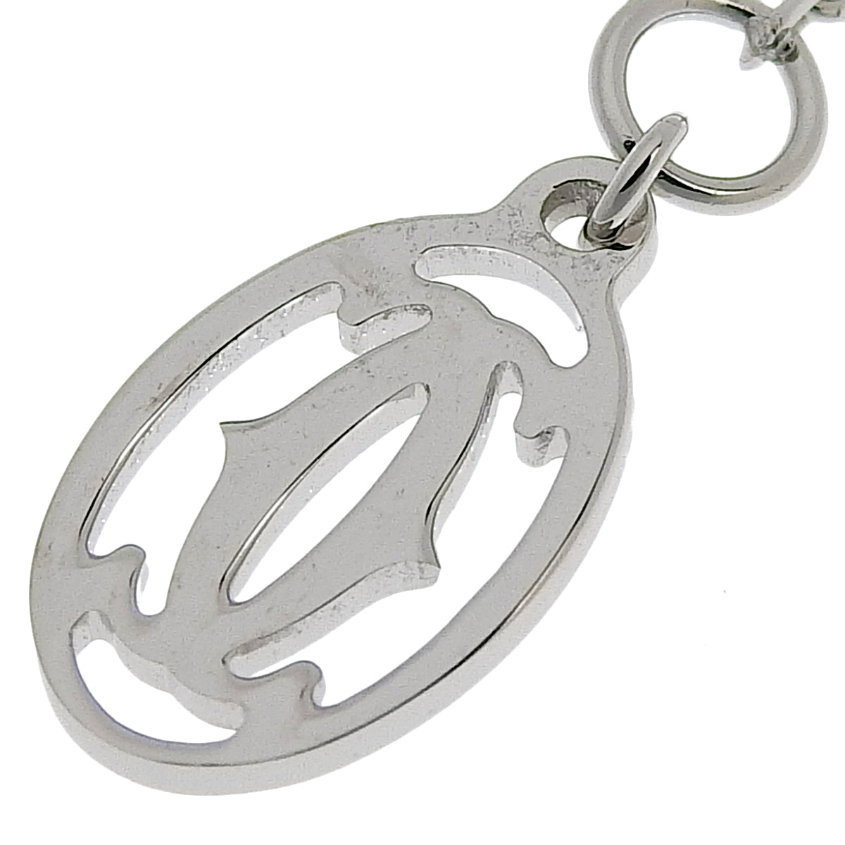 D'Amour Necklace, Small Model, Diamond, K18 White Gold (WG)