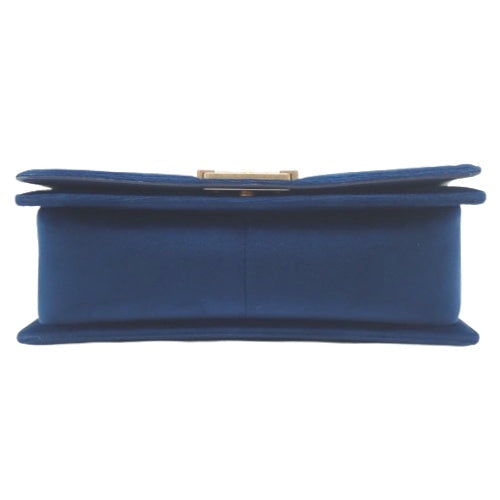 Boy Chanel Chain Shoulder Bag Suede/Suede Leather