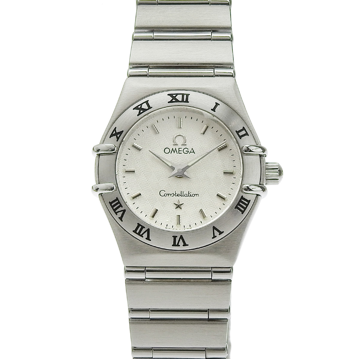 1562.30 星座迷你不锈钢石英白