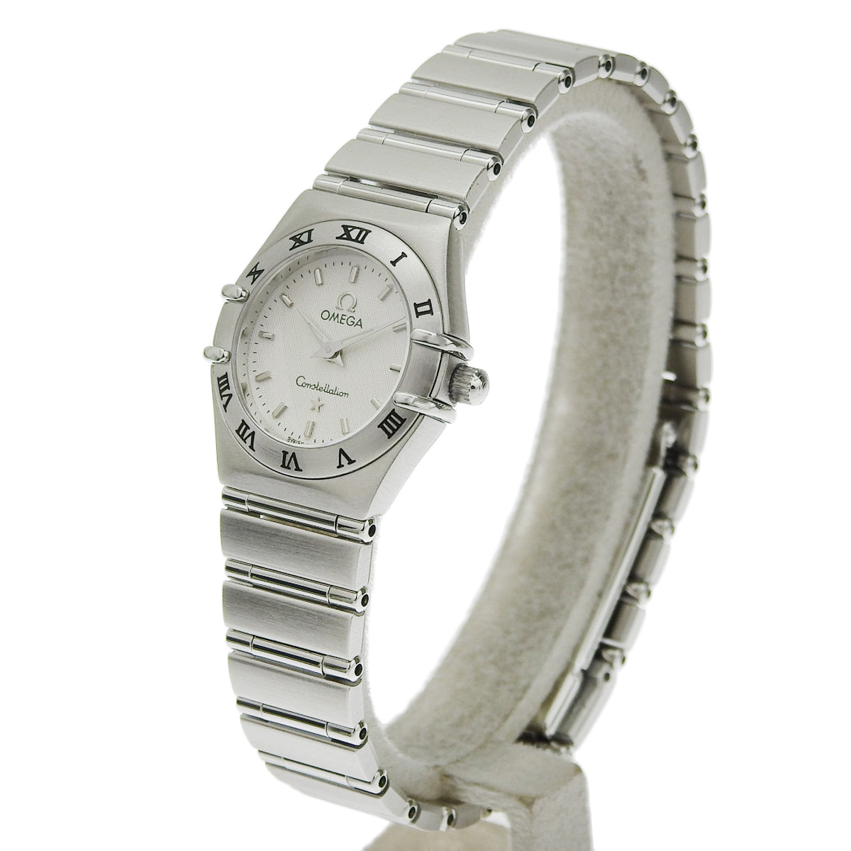 1562.30 星座迷你不锈钢石英白