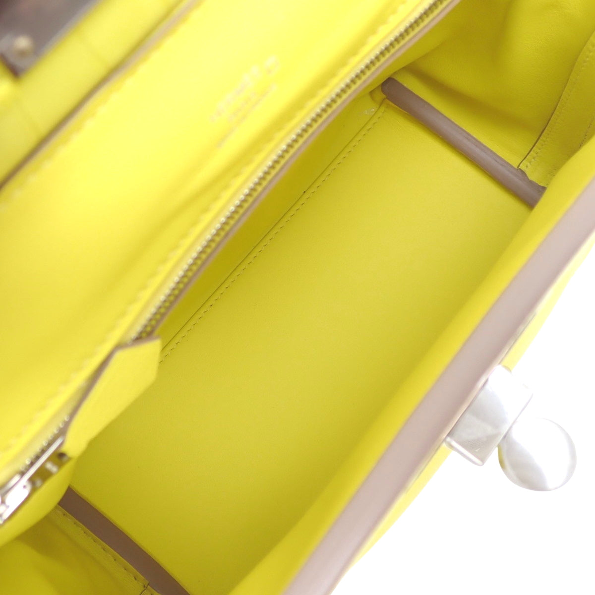 サック ヴァンキャトルミニ 21 タッチ 24/24 エバーカラー アリゲーターマット クロコダイル パラジウム金具 ライム W刻印