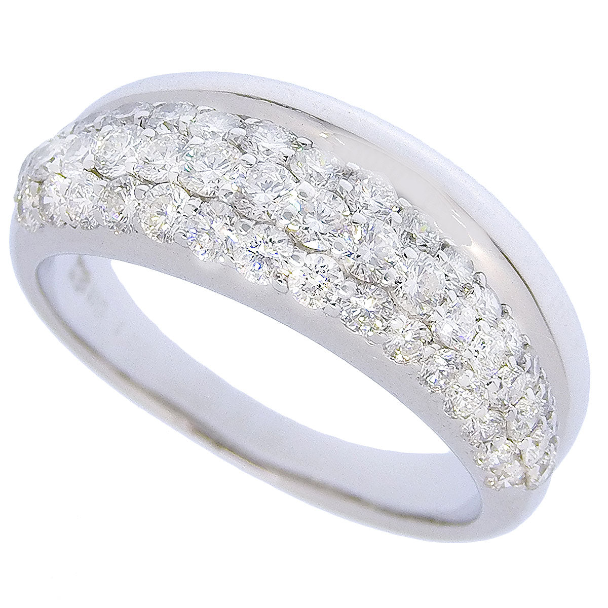 Diamond Ring, 1.00 Carat, 18K White Gold