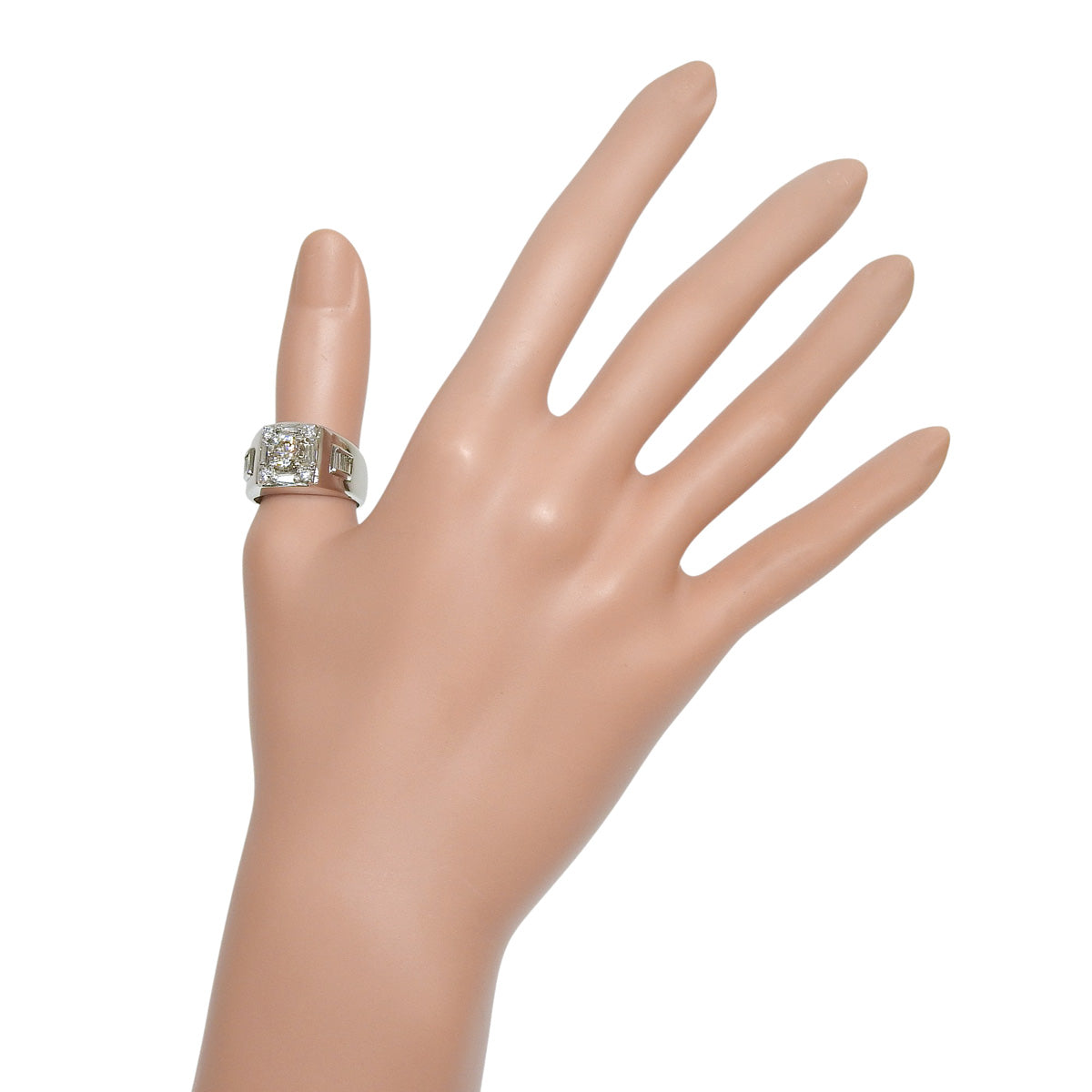 钻石戒指 D1.083,0.978 Pt900铂金