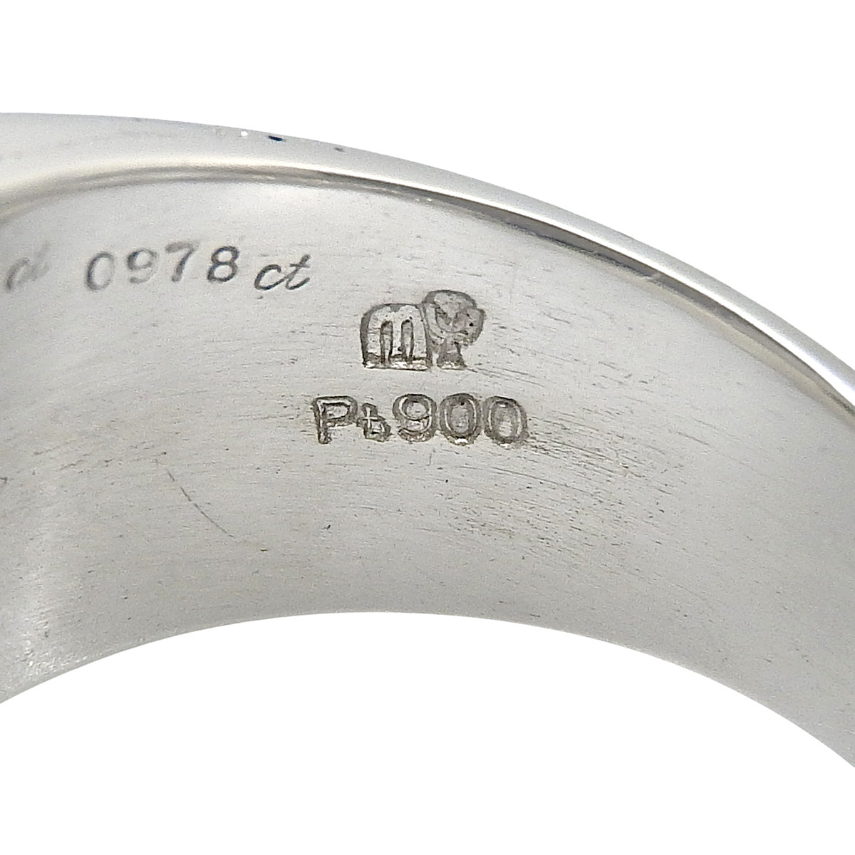 钻石戒指 D1.083,0.978 Pt900铂金