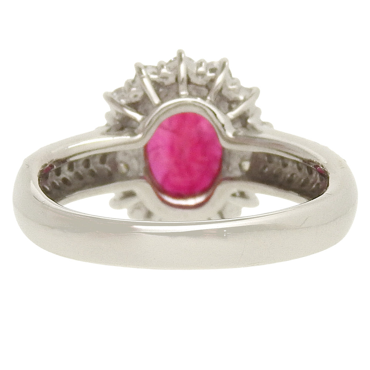 ルビー ダイヤモンド リング R1.34/D0.74 Pt900プラチナ