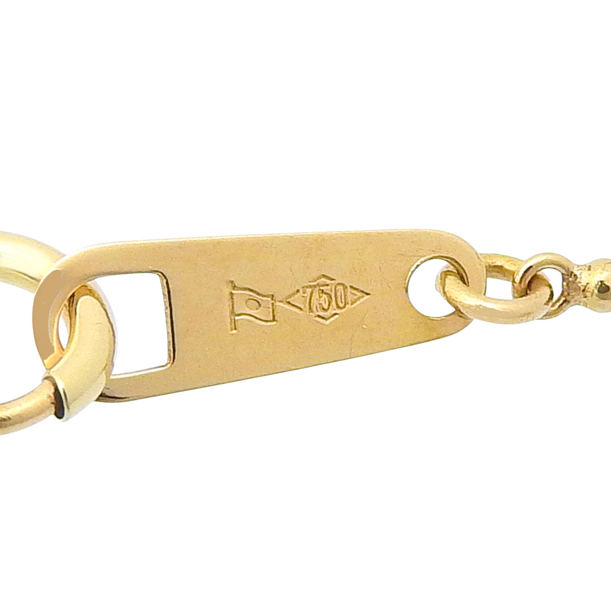Diamond Necklace, 1.05 carats, 18K Yellow Gold