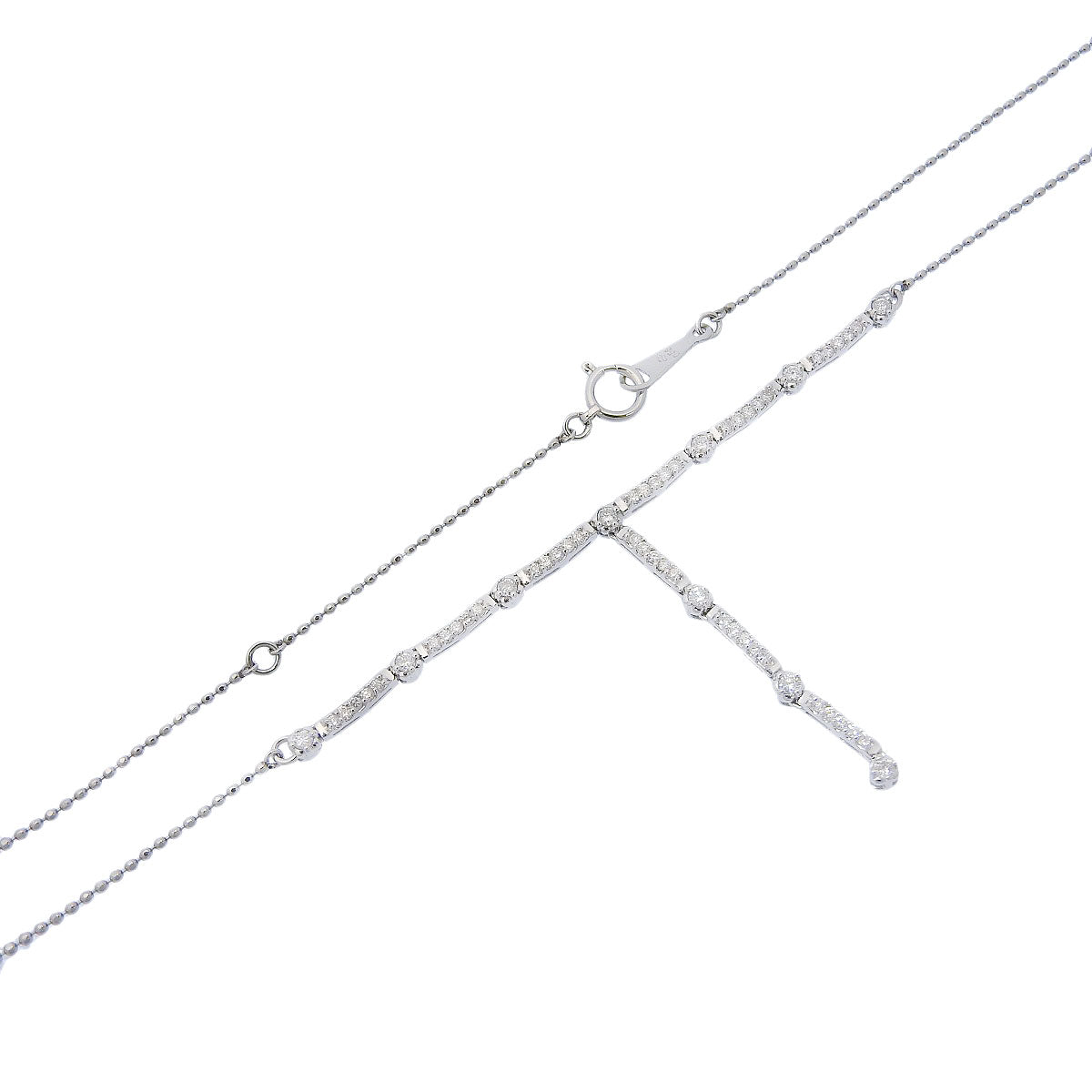 ダイヤモンド ネックレス D0.56 Pt850プラチナ