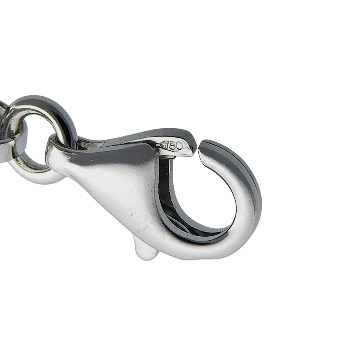 钻石项链，钻石D0.86克拉，18K白金（WG）