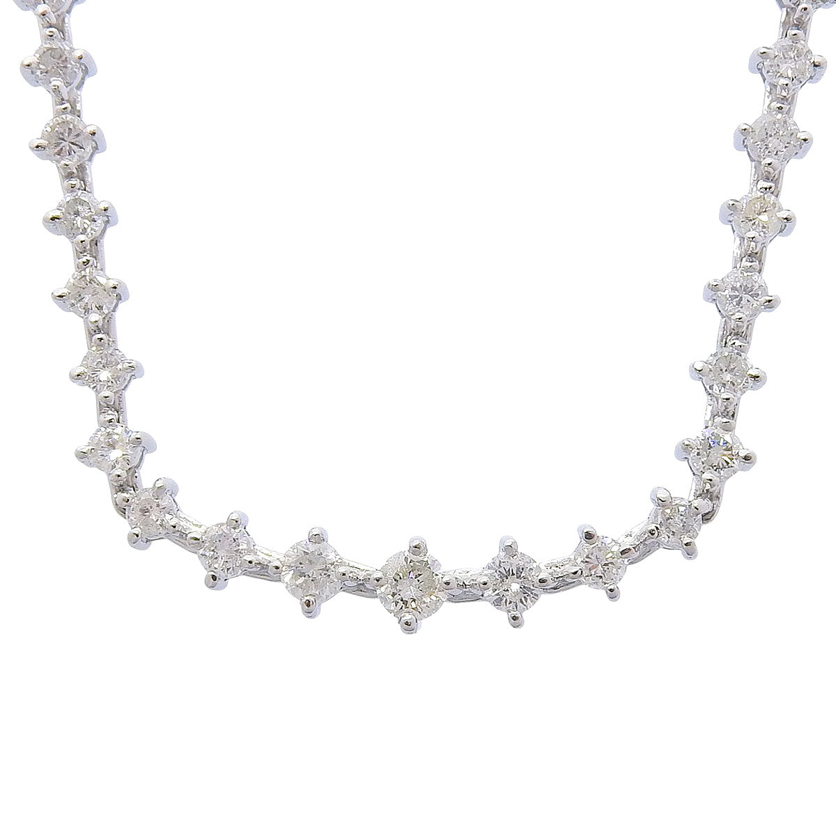 Diamond Necklace, 5.00 carats, Platinum (Pt)