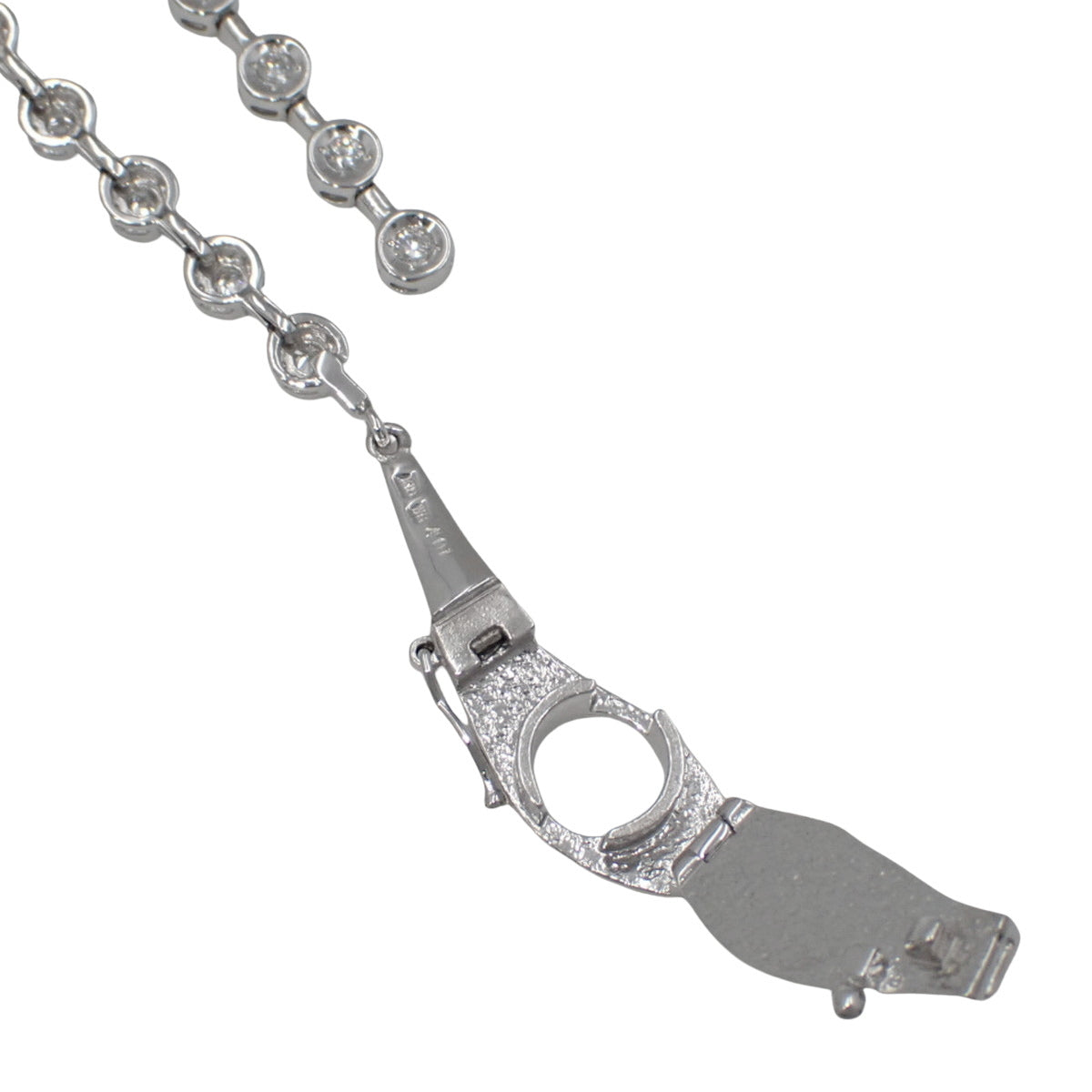 钻石项链 D4.01 K18 白金 WG