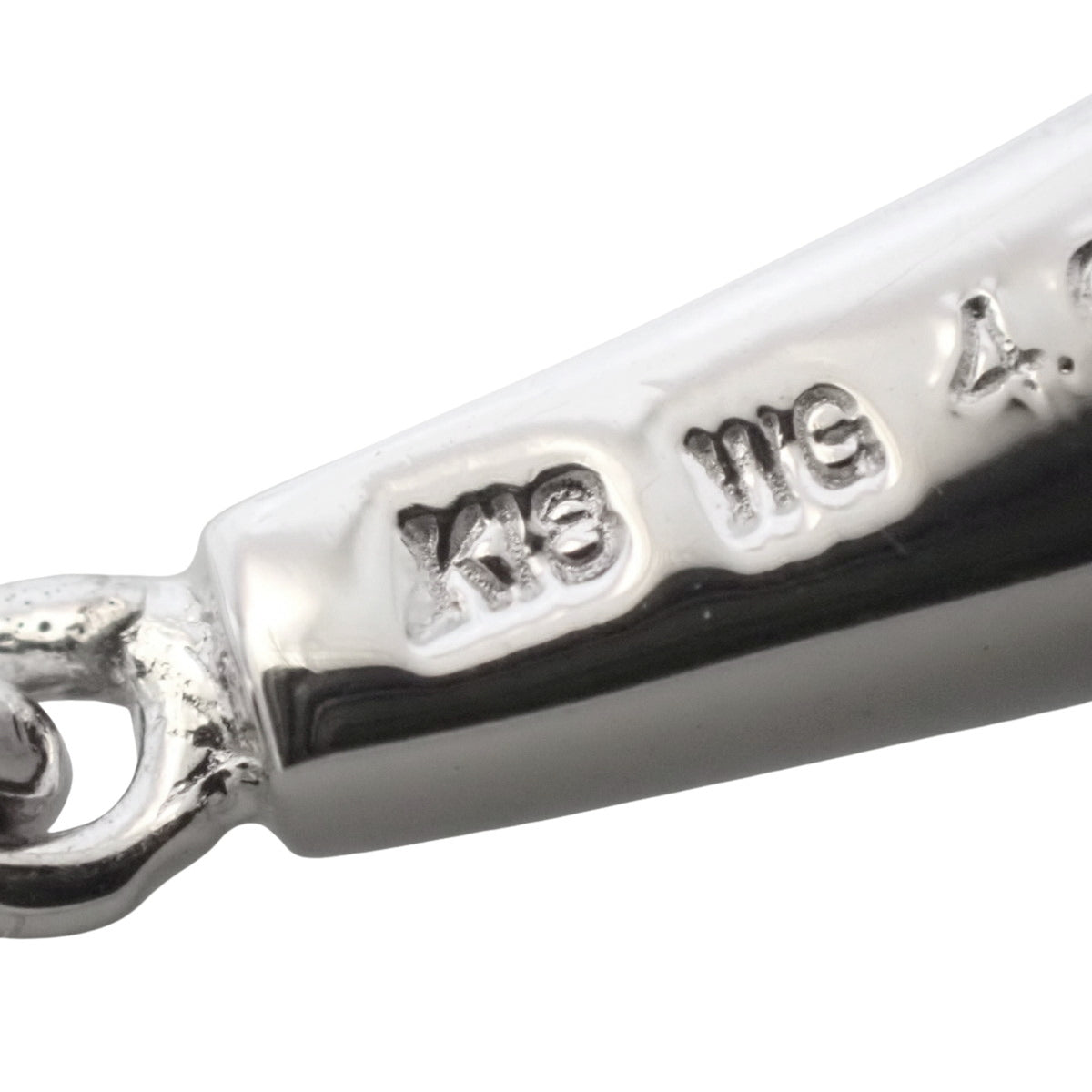 钻石项链 D4.01 K18 白金 WG