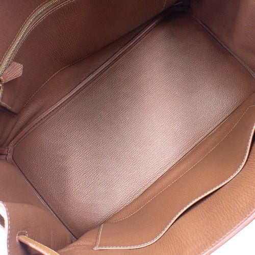 Birkin Club 35 Taurillon Clemence Lizard Gold Maroon Ficelle □P Stamp