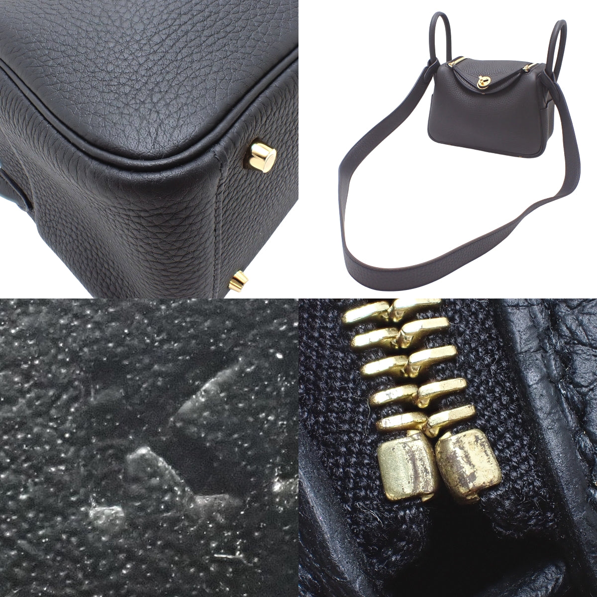 [New] Lindy Mini Taurillon Clemence K stamp