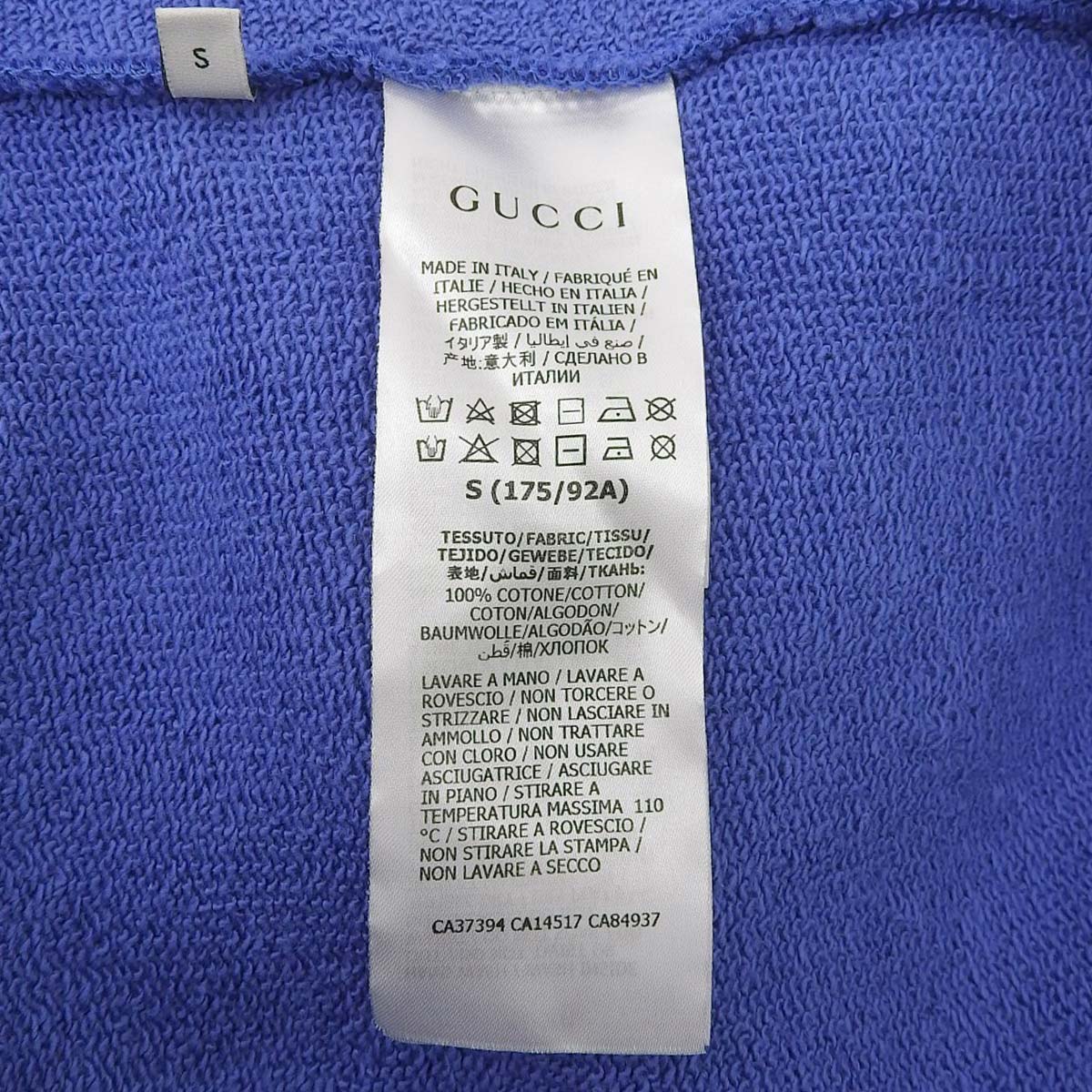 徽标连帽衫 S 上衣 服饰