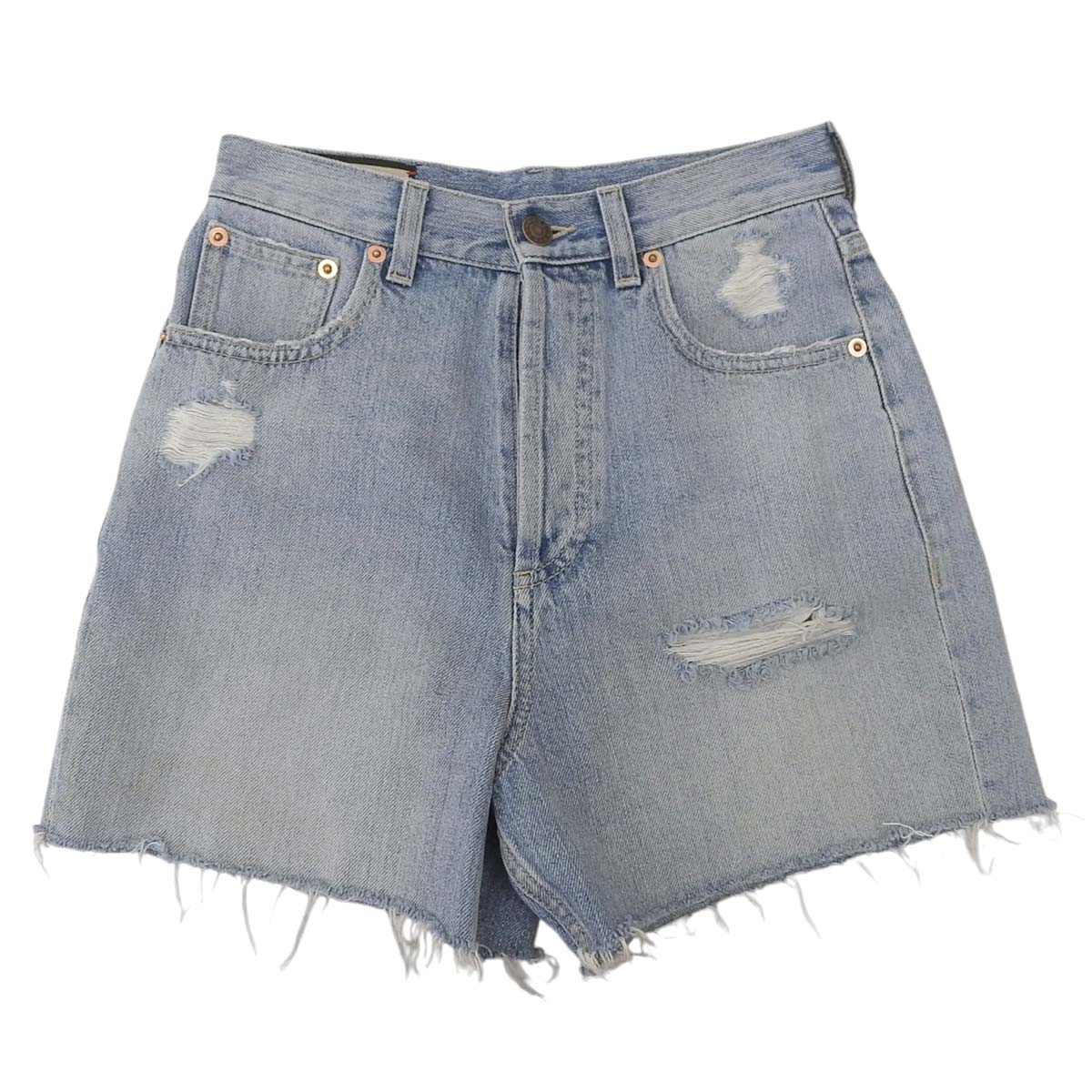 Denim shorts, size 22, bottoms, distressed