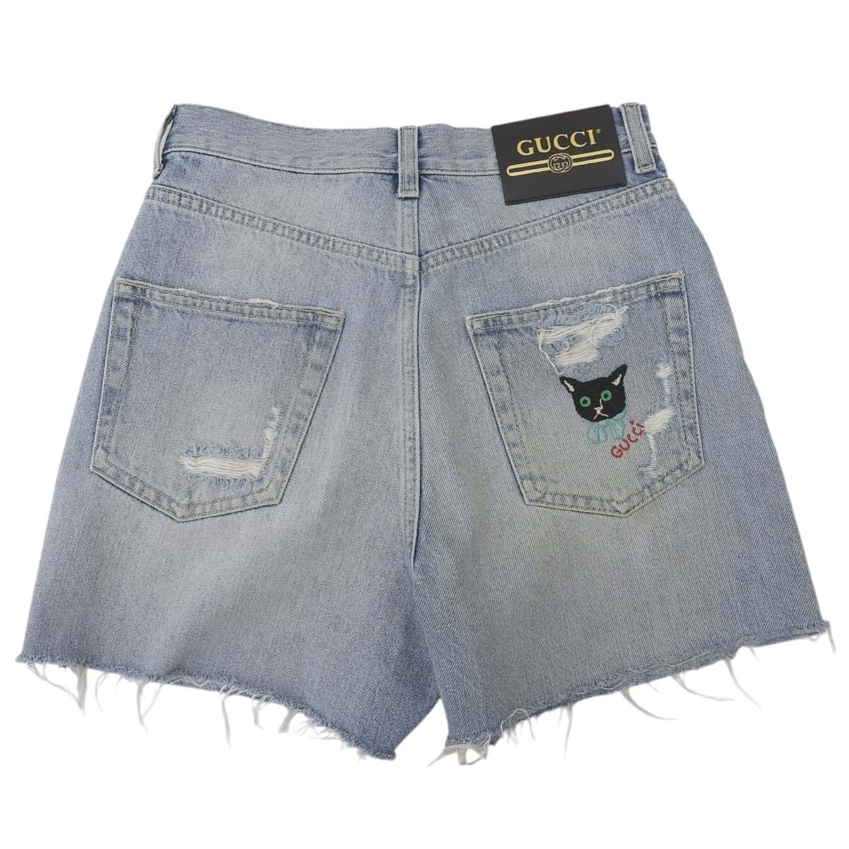 デニム ショートパンツ 22 ボトムス ダメージ加工