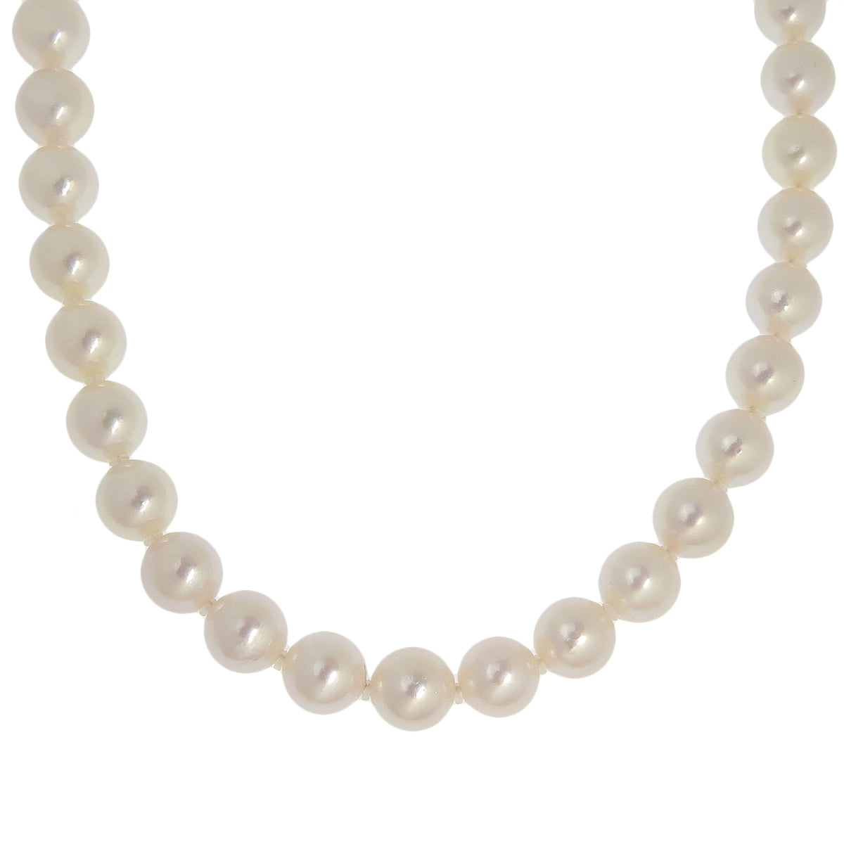 珍珠项链&amp;耳环套装 K14白金 WG 银色 SV 花珠珍珠 Akoya珍珠 套装出售