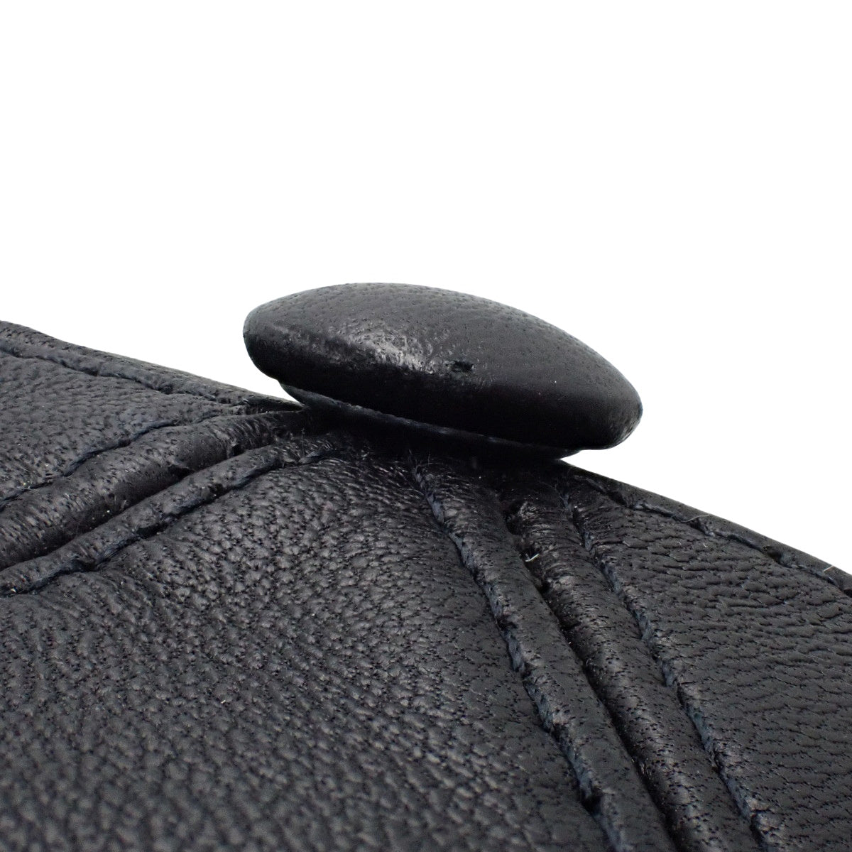 LV Pin Baseball Cap, Sheepskin Leather, M7012M