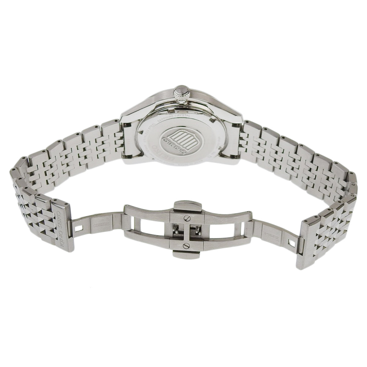 SDKS001 精工王牌不锈钢自动机械银色腕表