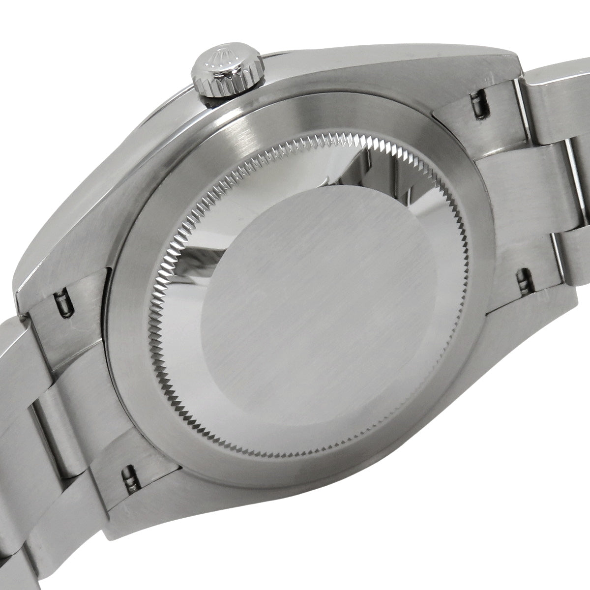 126300 Datejust 41 SS, random serial number, automatic winding, black dial.