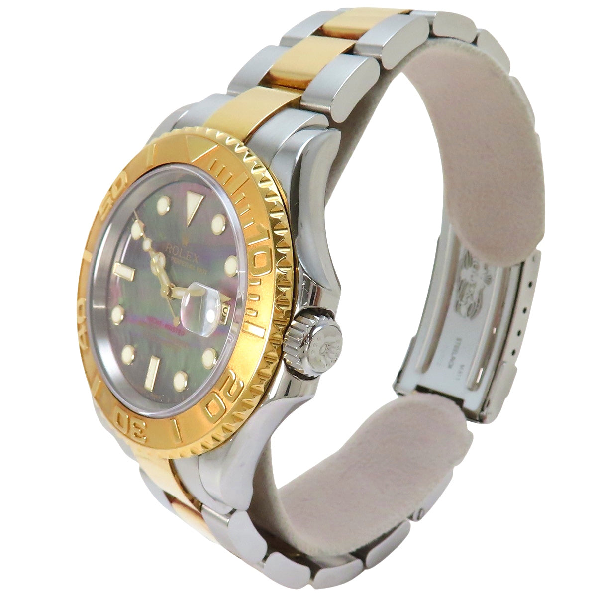 游艇名仕型 16623 YG/SS D字头 自动上链 黑色表盘