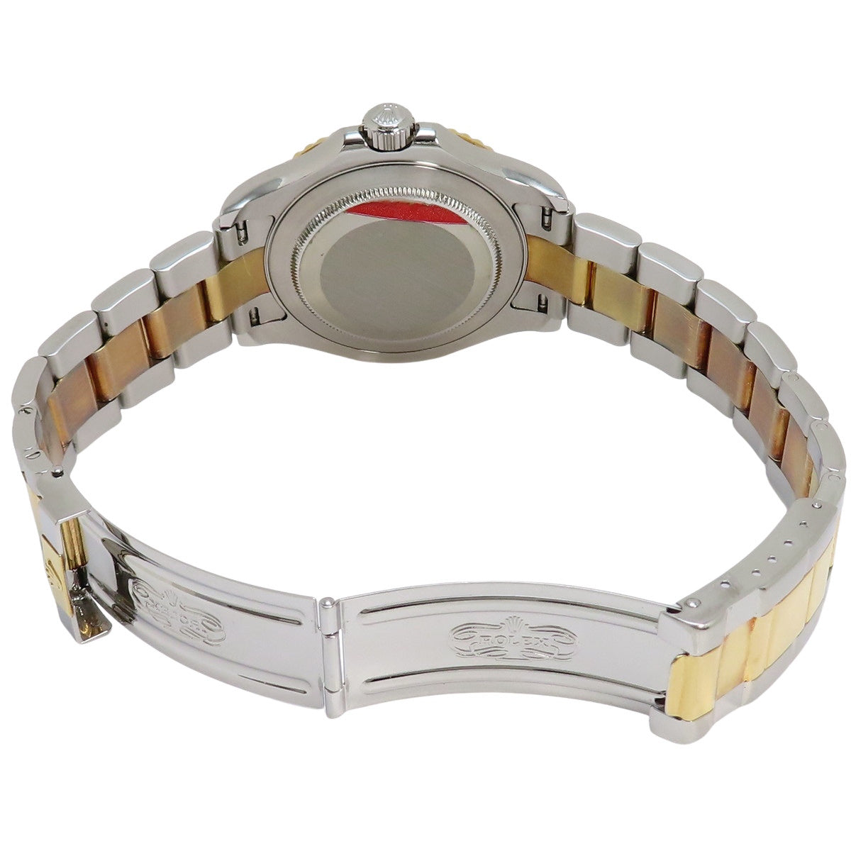 Yachtmaster 16623 YG/SS, serial number D, automatic winding, black shell.