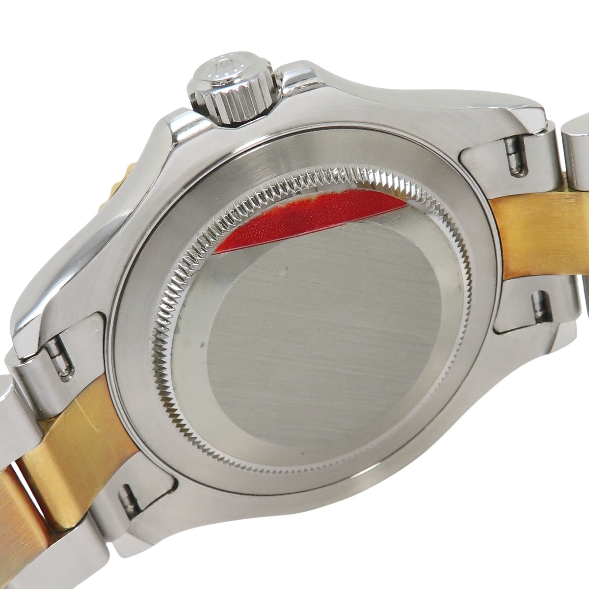 Yachtmaster 16623 YG/SS, serial number D, automatic winding, black shell.