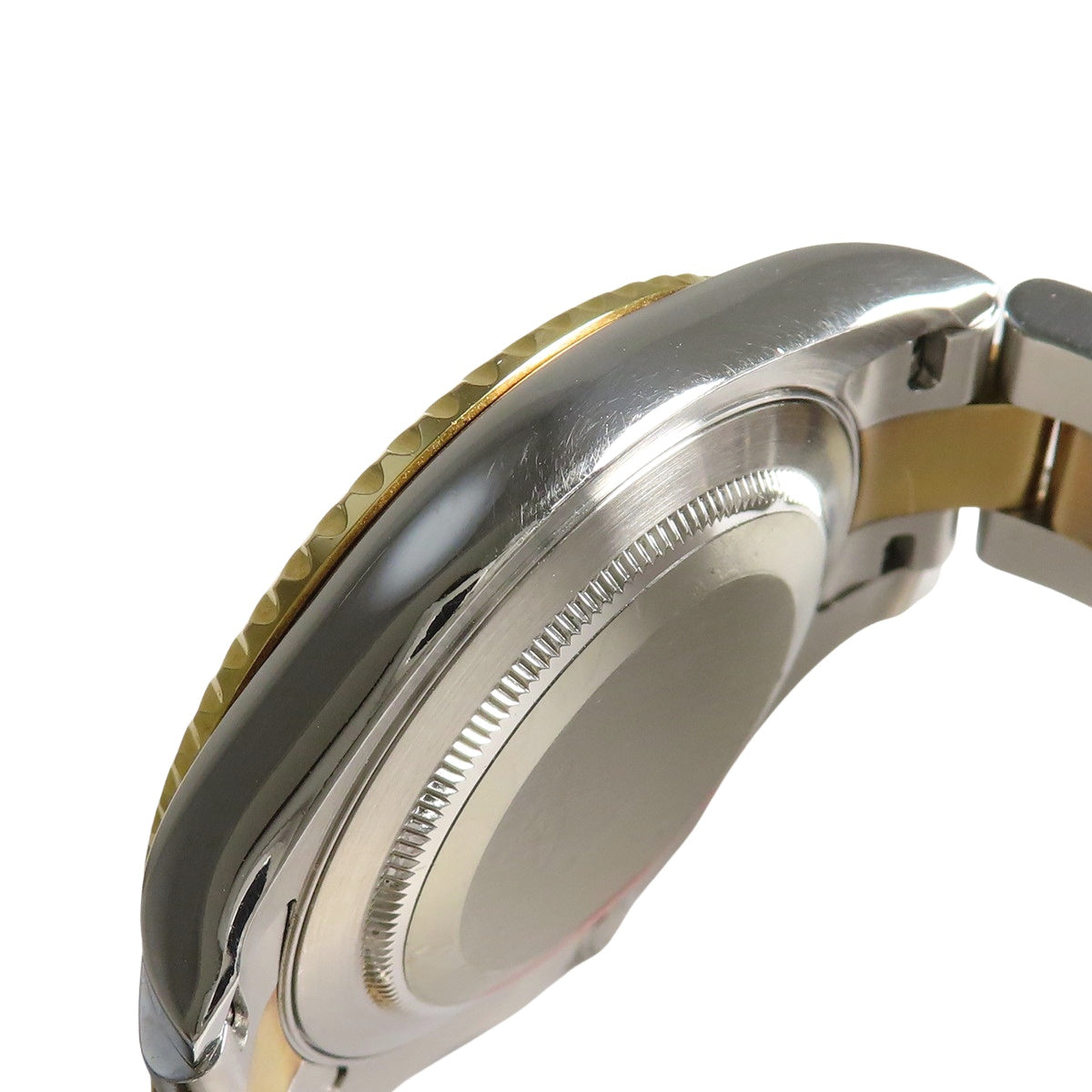 Yachtmaster 16623 YG/SS, serial number D, automatic winding, black shell.