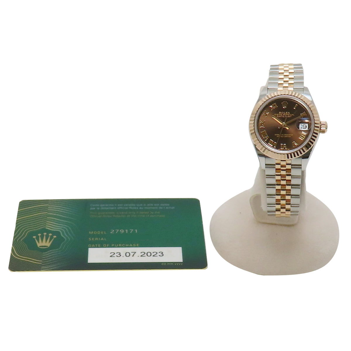 日志型28 279171 PG/SS 随机编号 巧克力色 自动上链