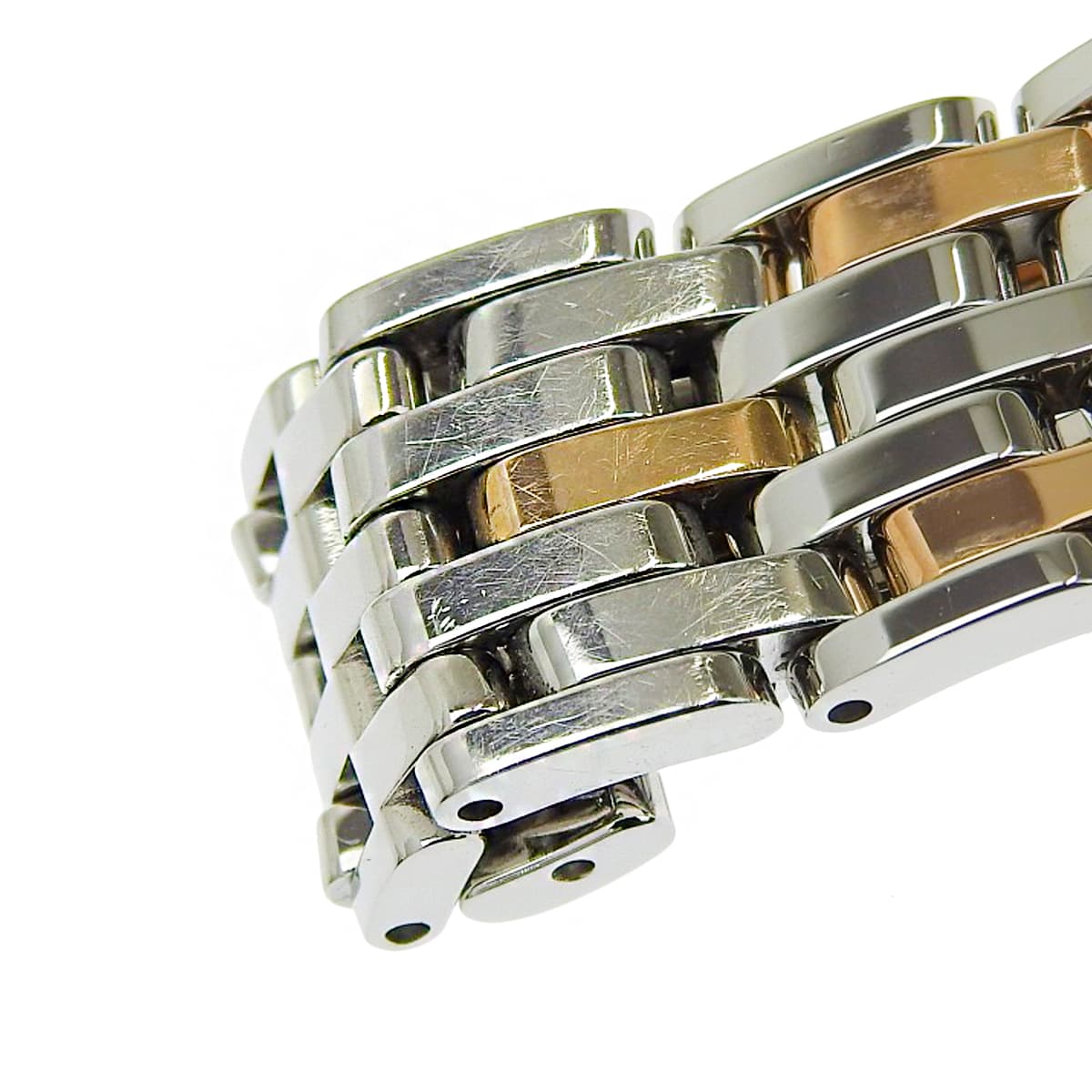 デヴィル プレステージ 424.20.27.60.52.002 SS ダイヤインデックス/バタフライ クオーツ レディース