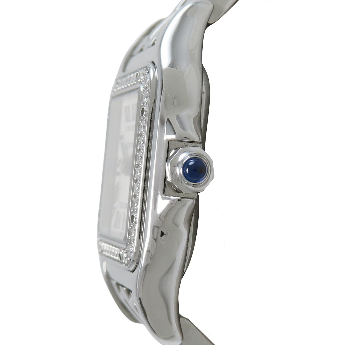 パンテール ドゥ カルティエSM W4PN0007 SS クオーツ シルバー ベゼルダイヤ