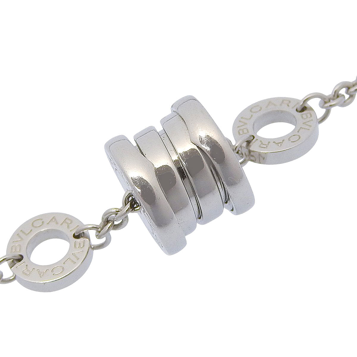 ビー・ゼロワン エレメント ブレスレット K18 ホワイトゴールド WG