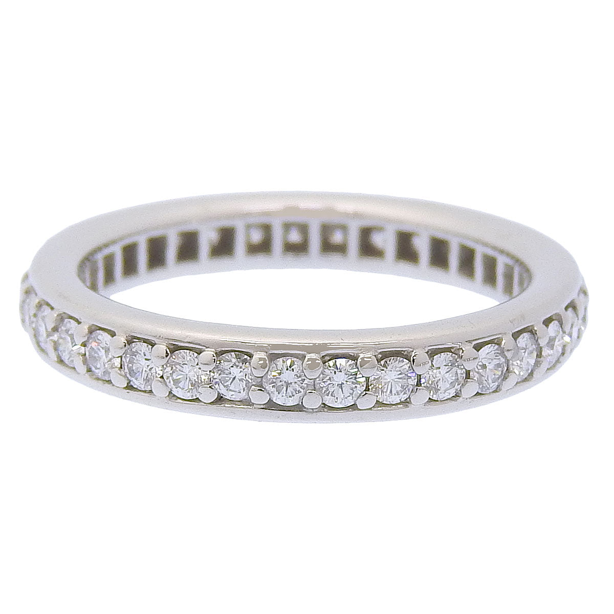 全钻永恒戒指，D0.68 钻石，Pt950 铂金