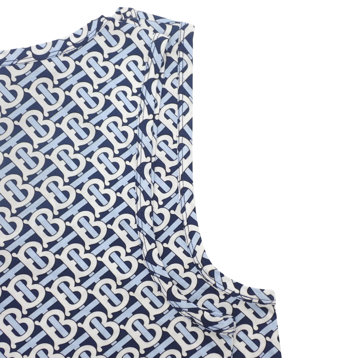 Logo背心 S TB标志 蓝色 白色