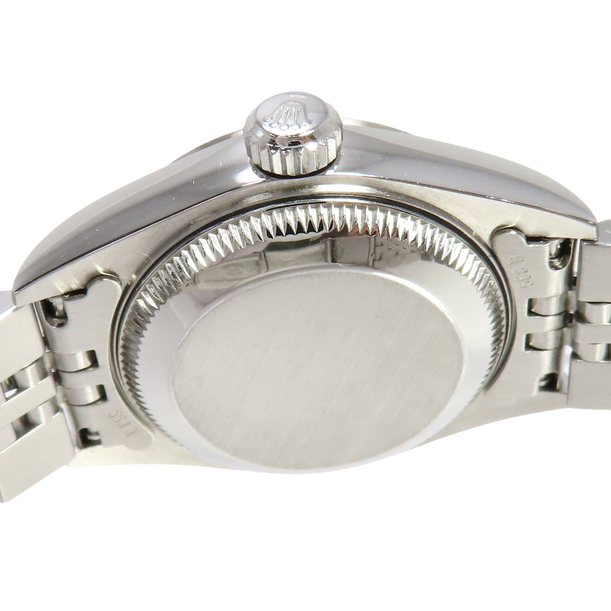 69174G Datejust 白金/不锈钢自动腕表，镶嵌 10 颗钻石