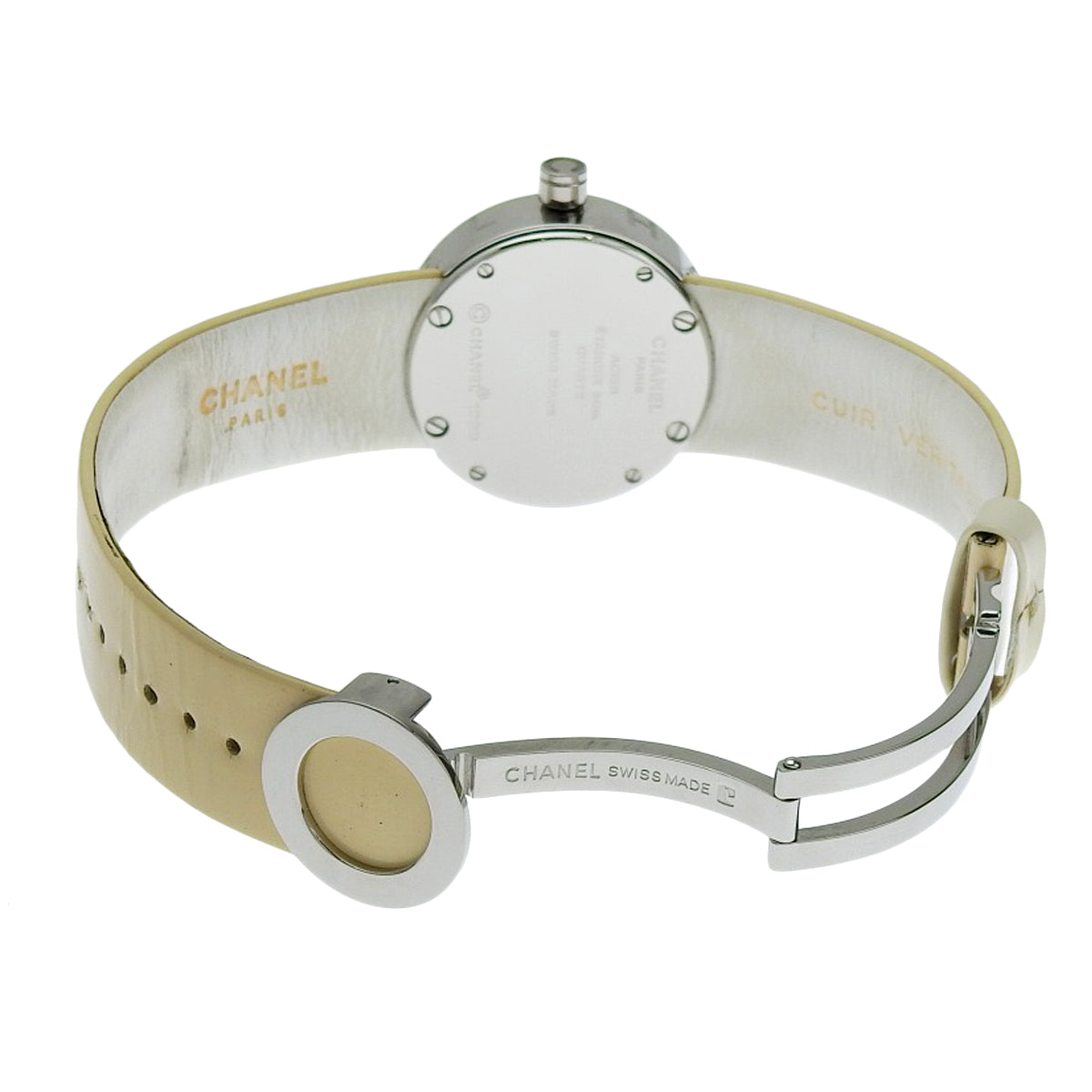 La Rondo H0580 Stainless Steel/Leather Quartz Silver